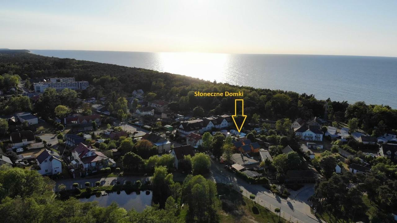 Sloneczne Domki Pustkowo, 1 Minuta Do Plazy, Exteriör bild