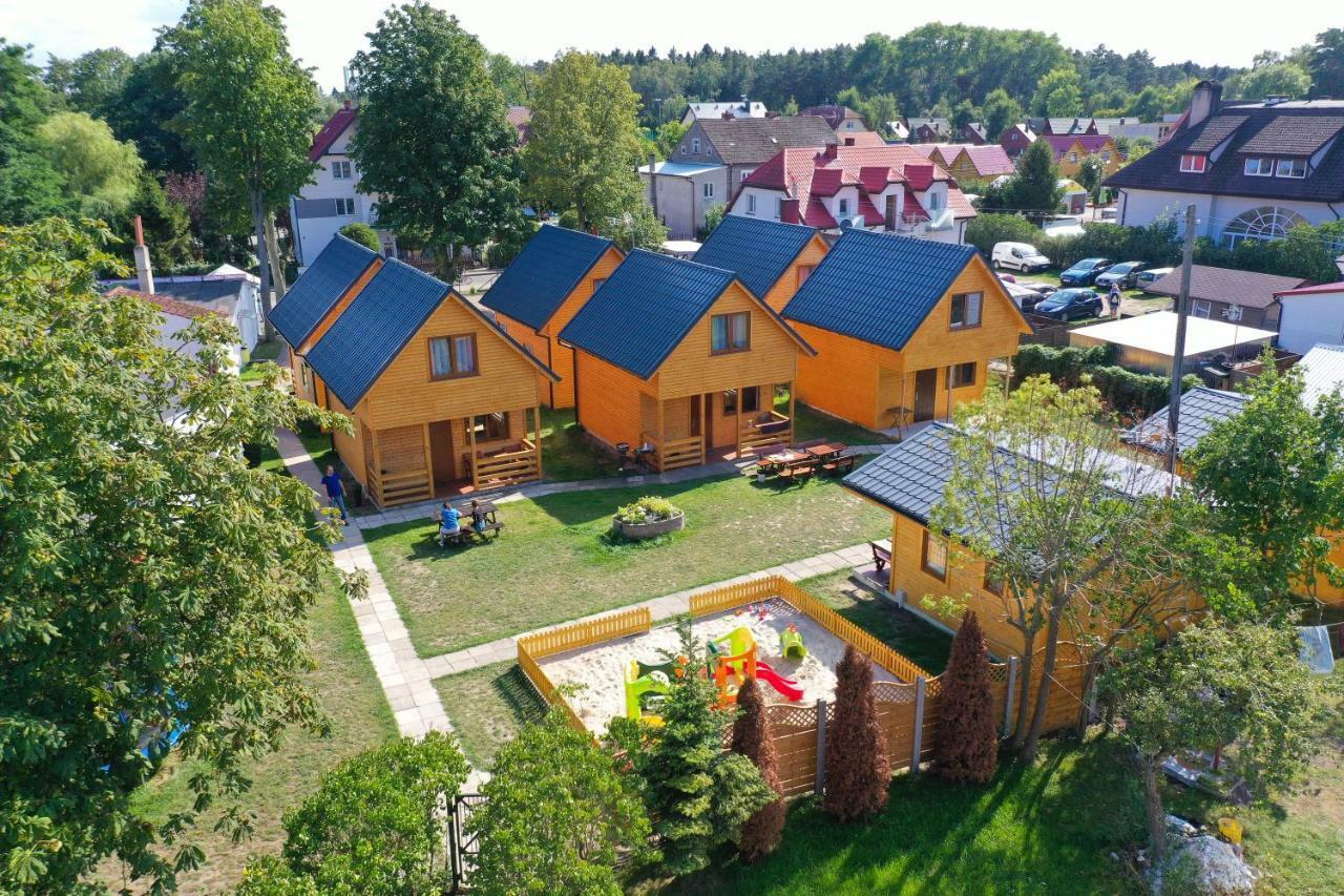 Sloneczne Domki Pustkowo, 1 Minuta Do Plazy, Exteriör bild